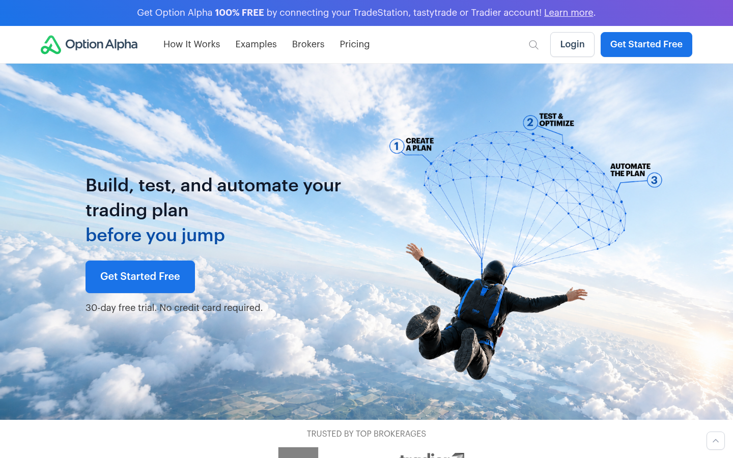 Homepage of the website, as captured