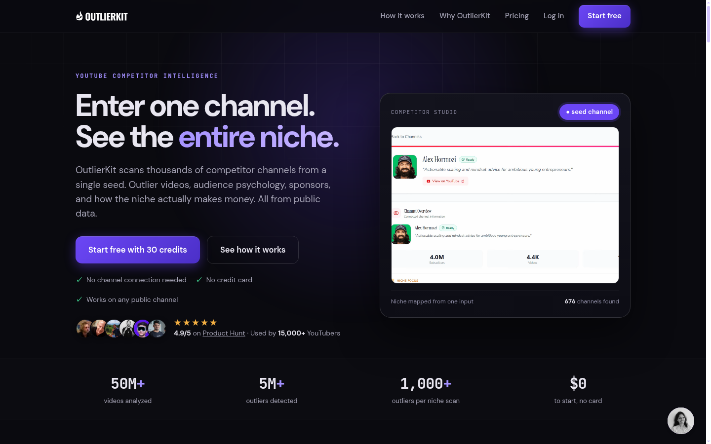 Homepage of the website, as captured