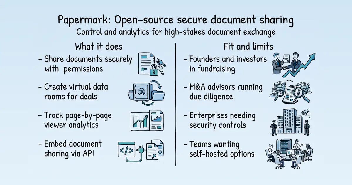 Papermark at a glance