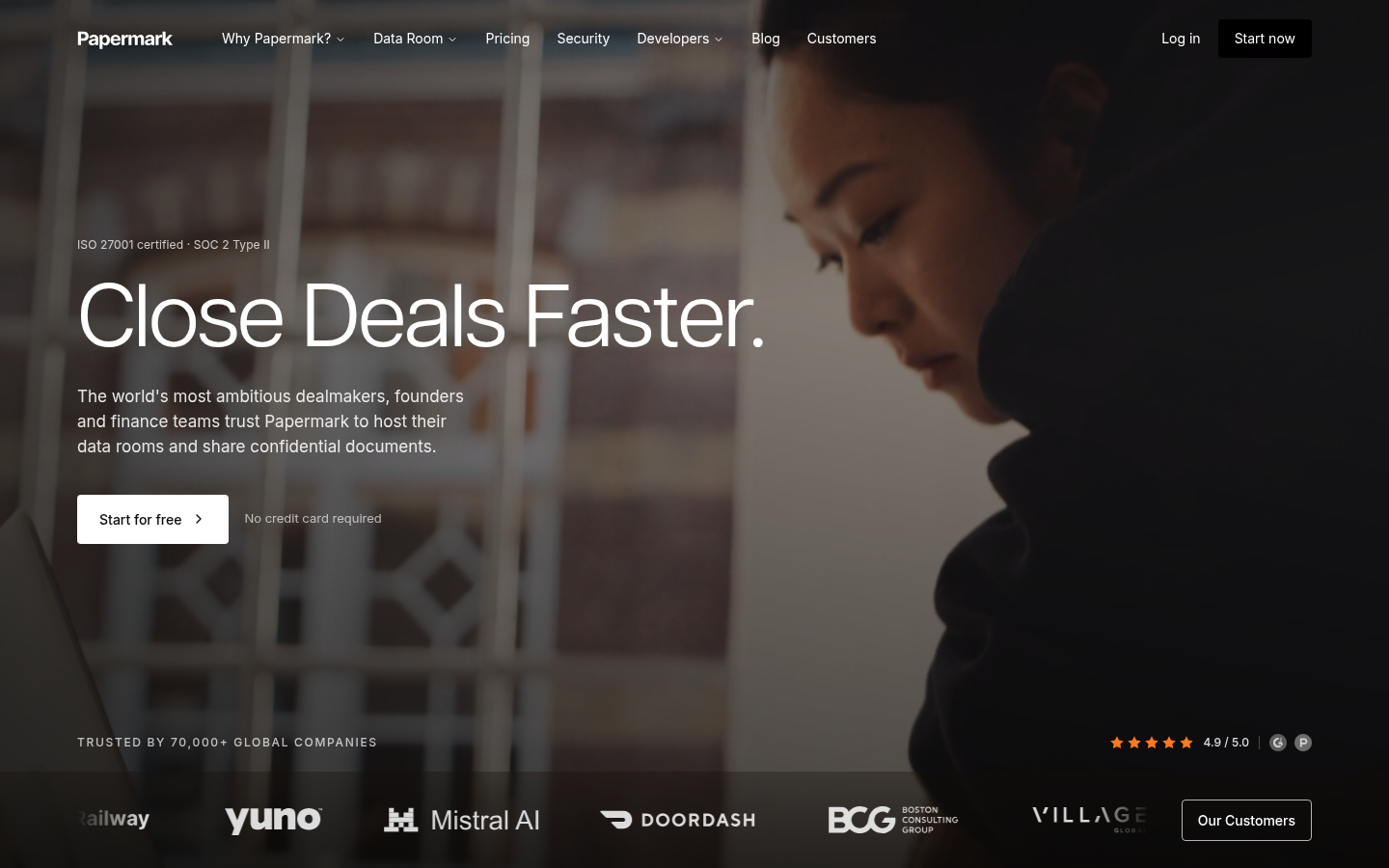 Homepage of the website, as captured