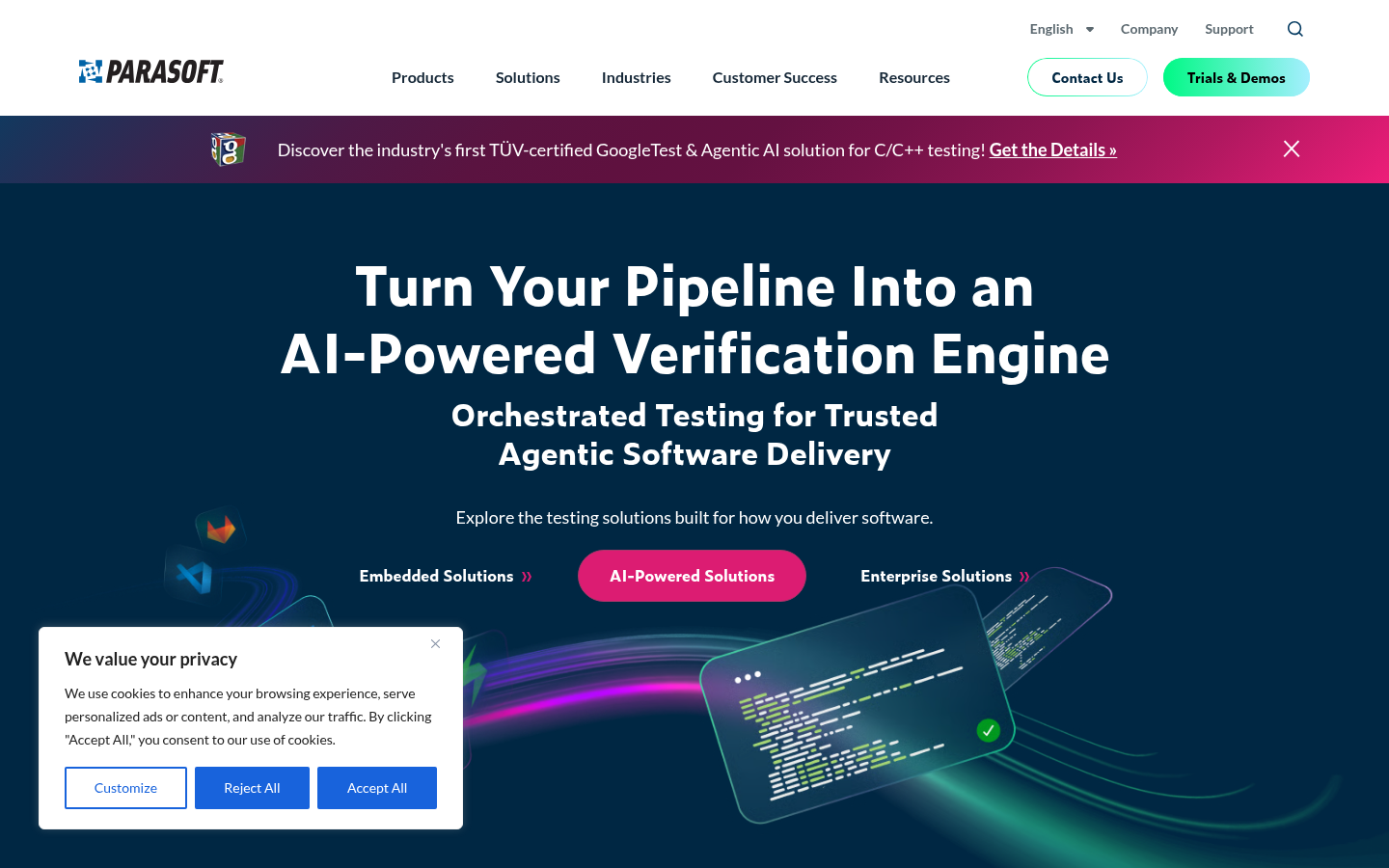 Homepage of the website, as captured
