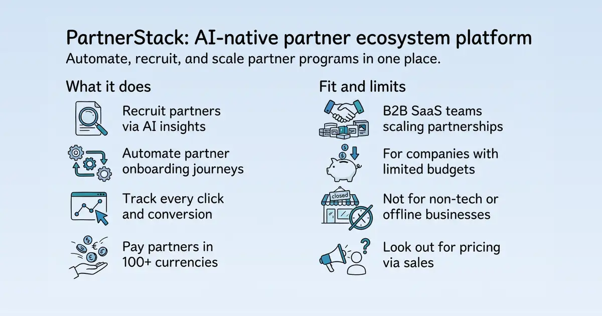PartnerStack at a glance