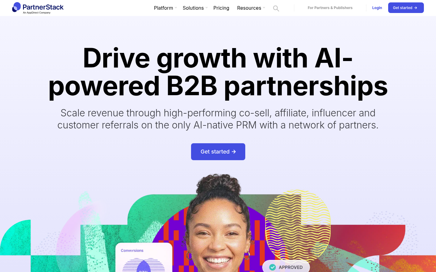 Homepage of the website, as captured