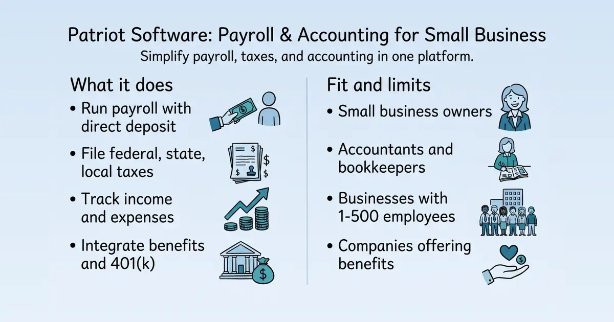 Patriot Software at a glance
