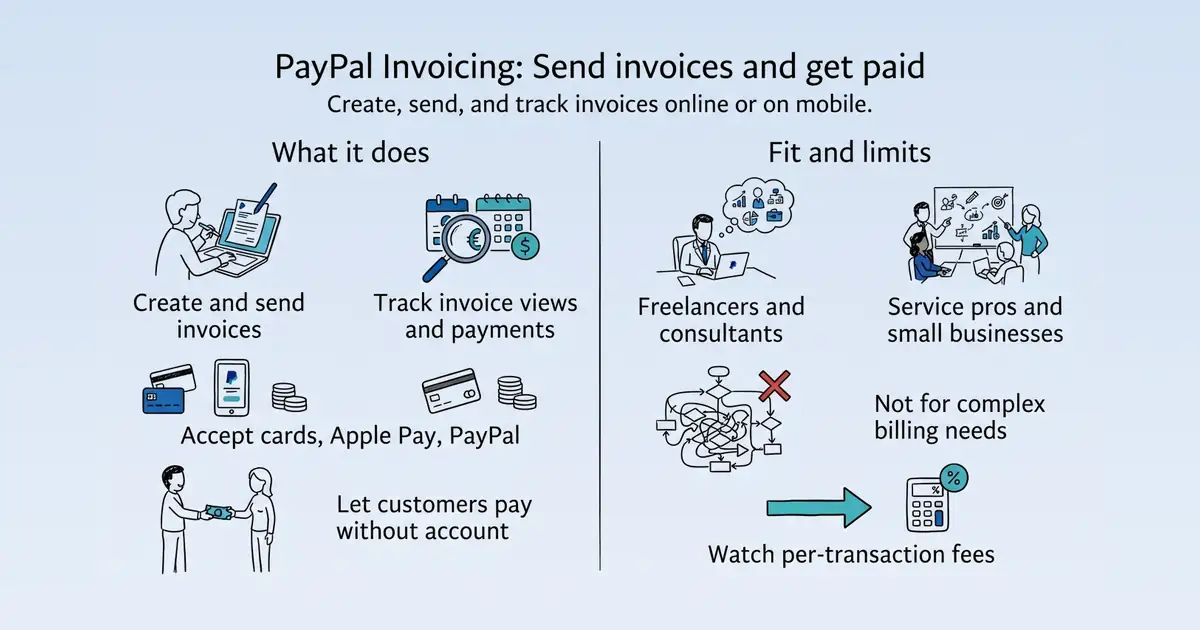 PayPal Invoicing at a glance
