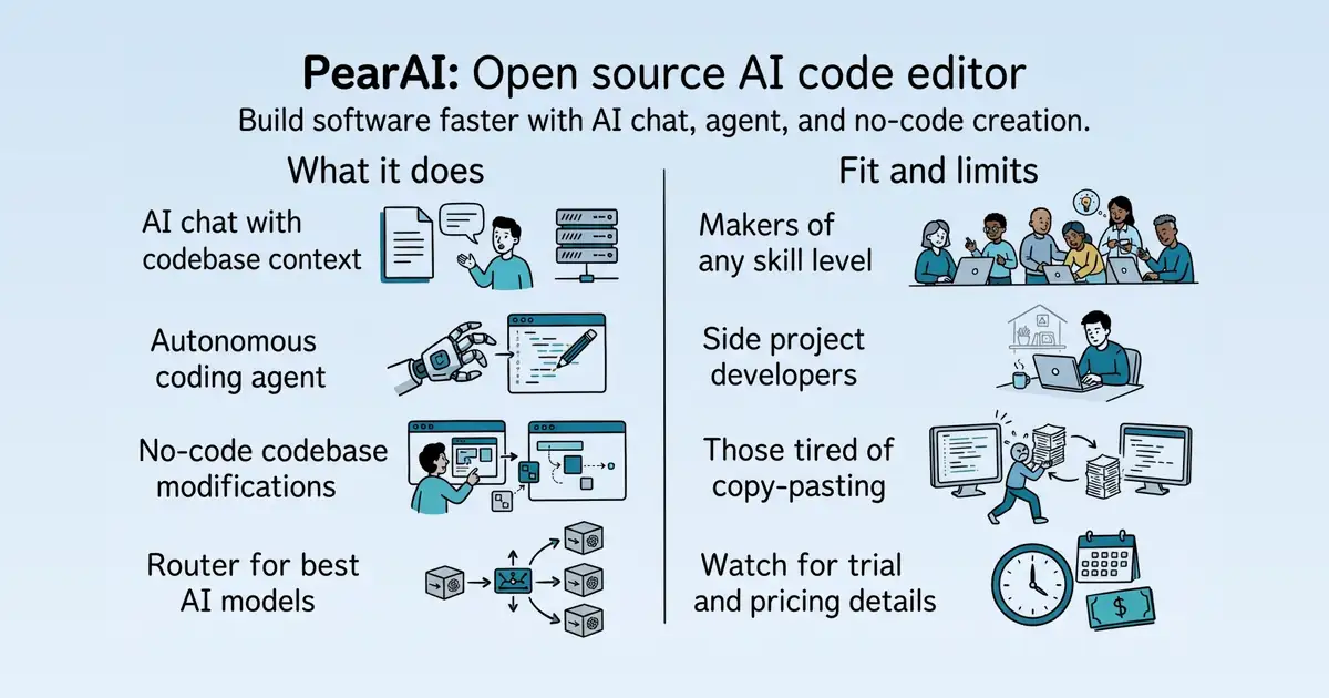 PearAI at a glance