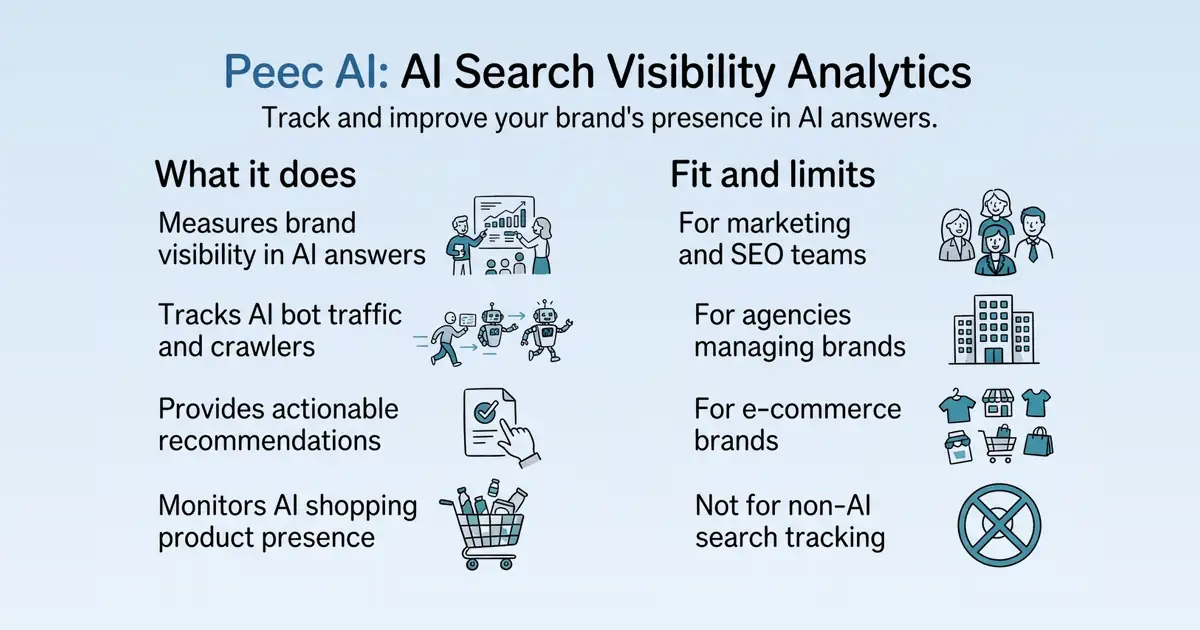 Peec AI at a glance