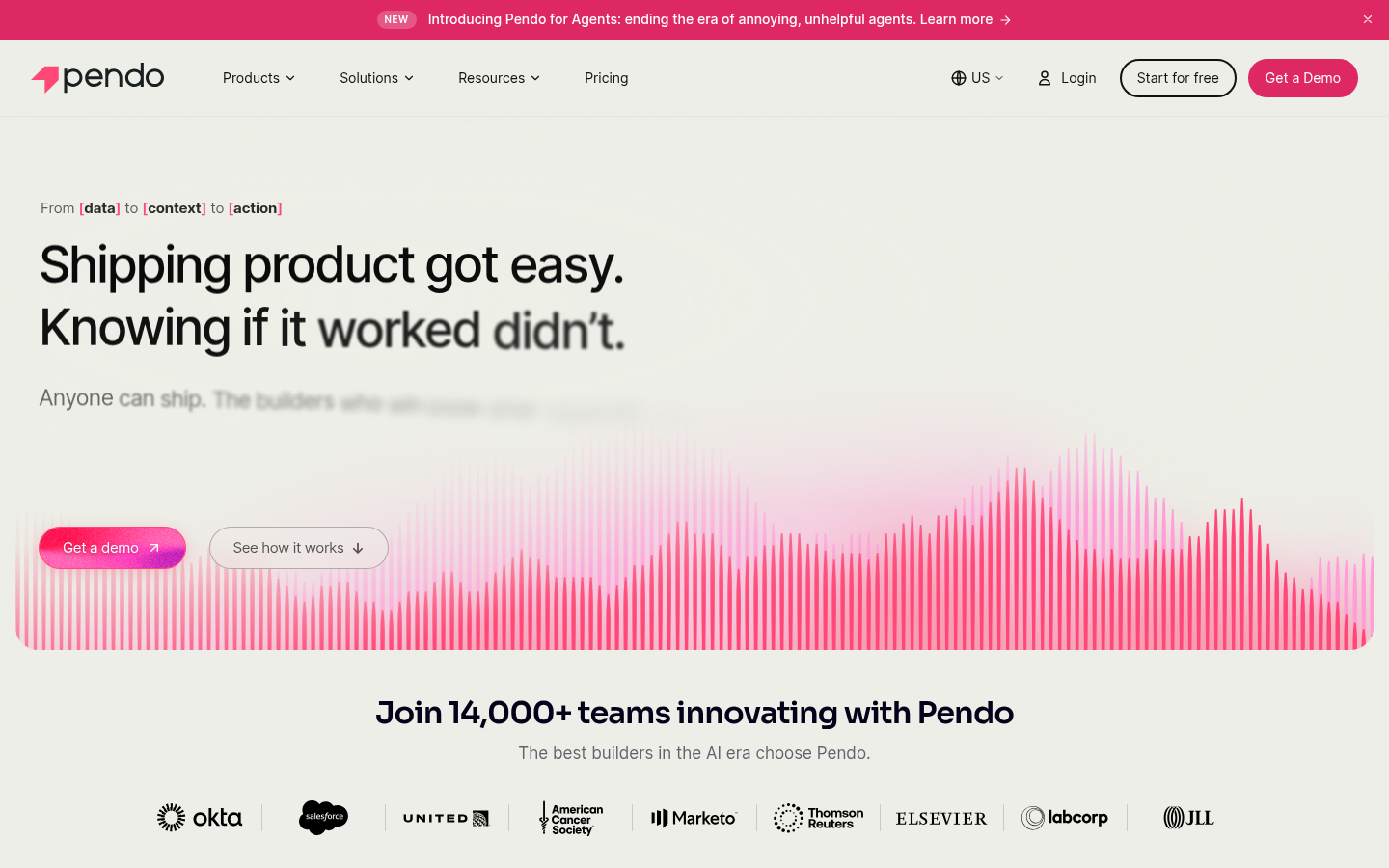 Homepage of the website, as captured