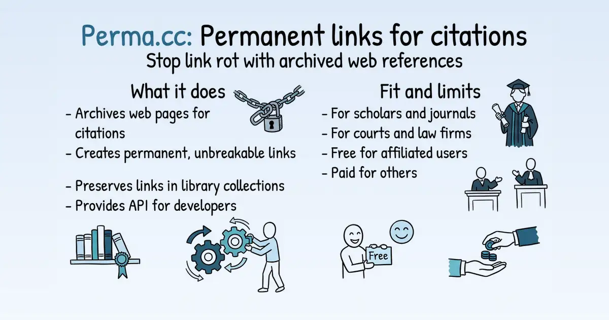 Perma.cc at a glance