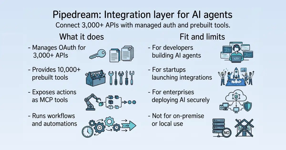 Pipedream at a glance