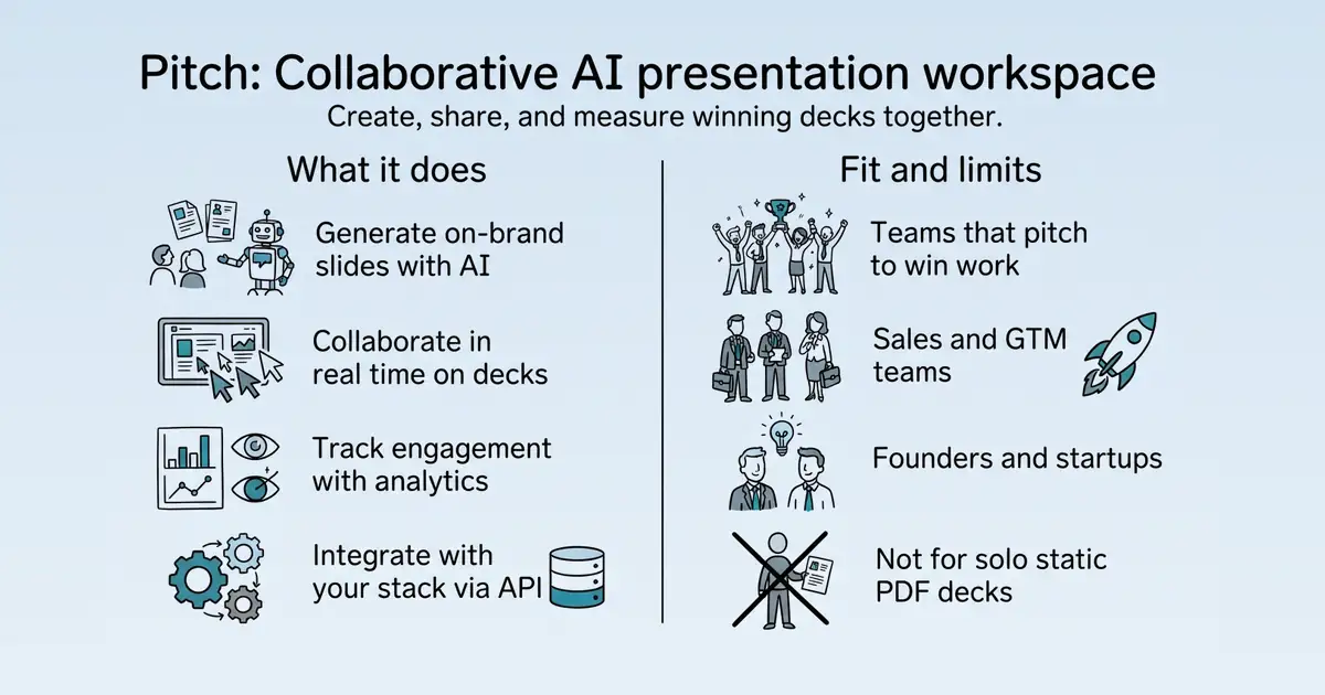 Pitch at a glance