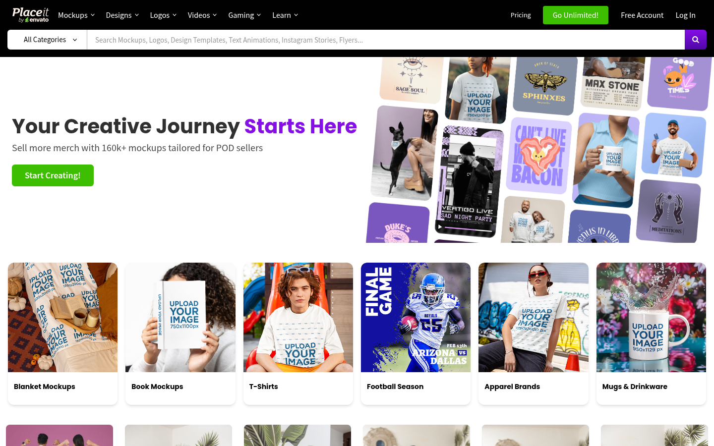 Homepage of the website, as captured