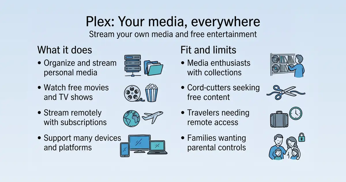 Plex at a glance