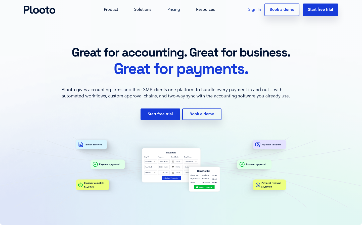 Homepage of the website, as captured