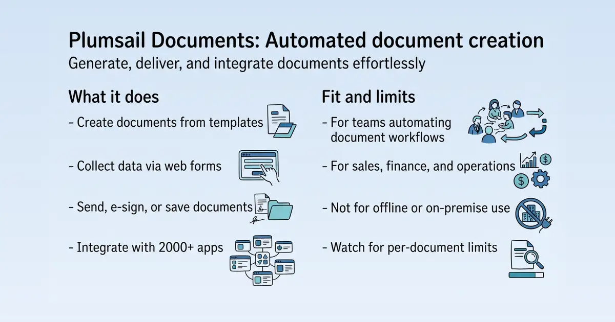 Plumsail Documents at a glance