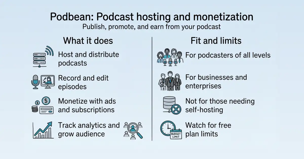 Podbean at a glance