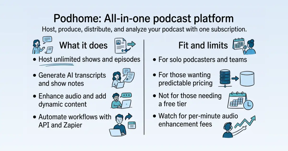 Podhome at a glance