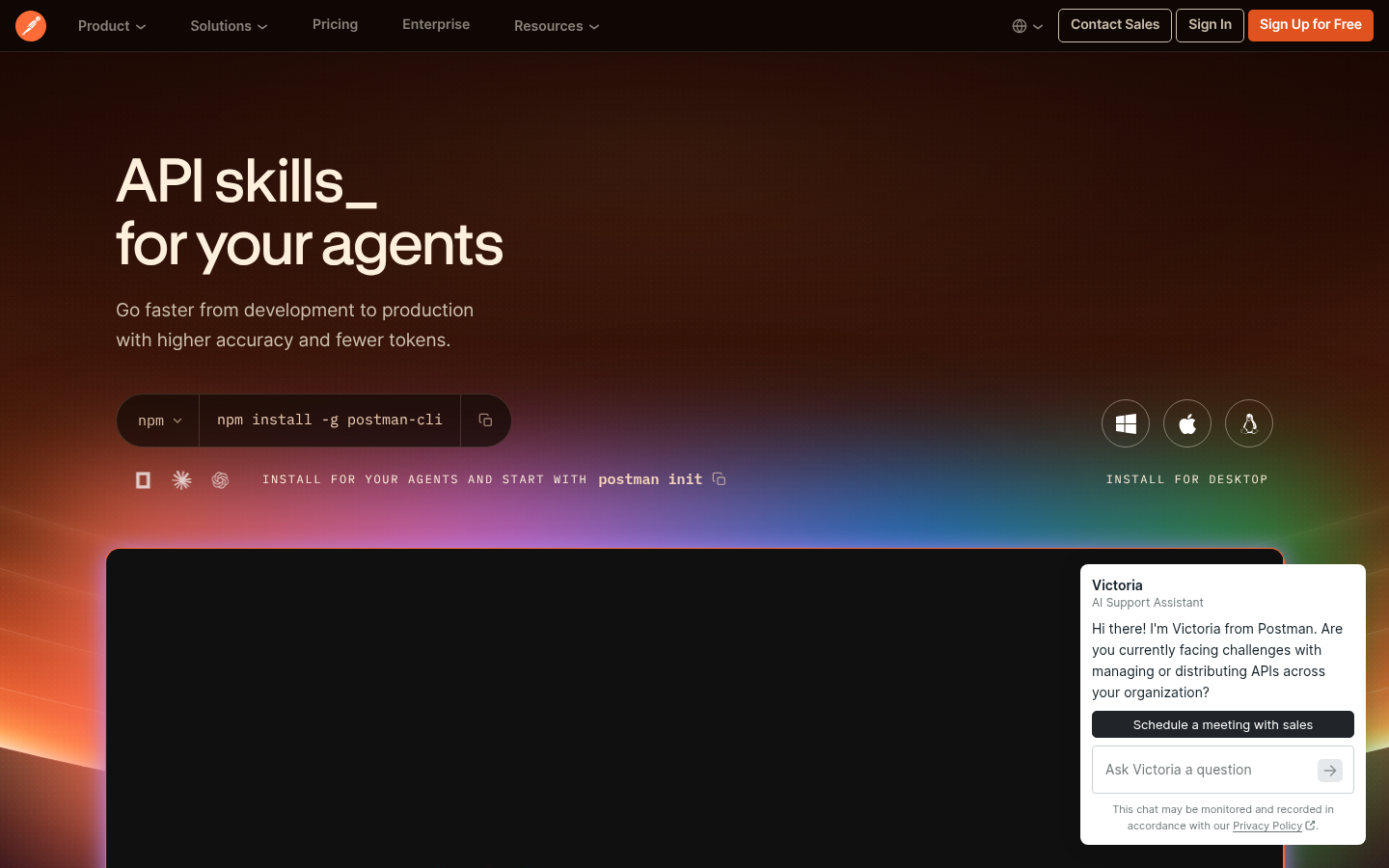 Homepage of the website, as captured
