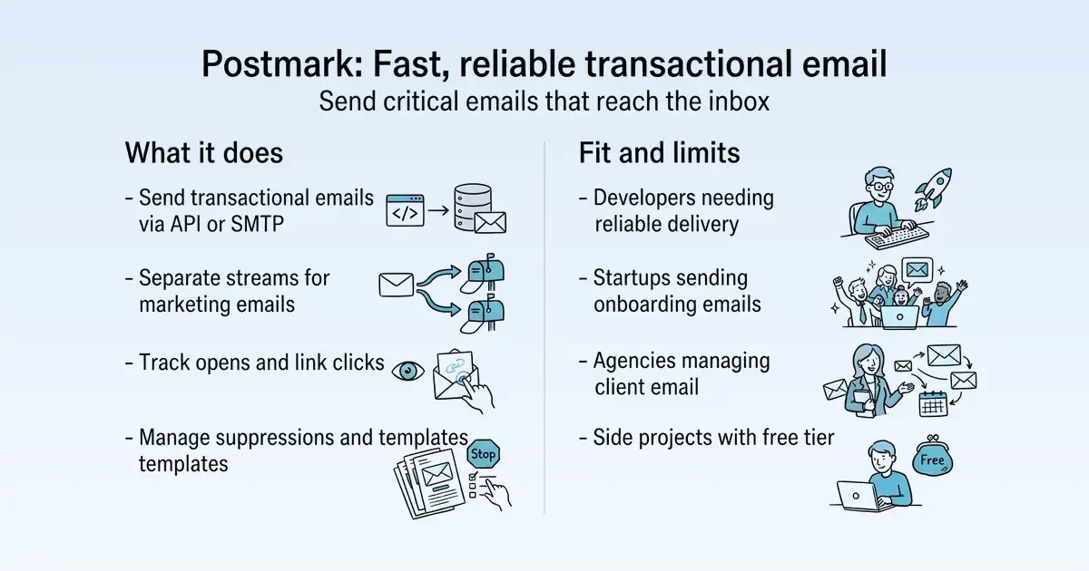 Postmark at a glance