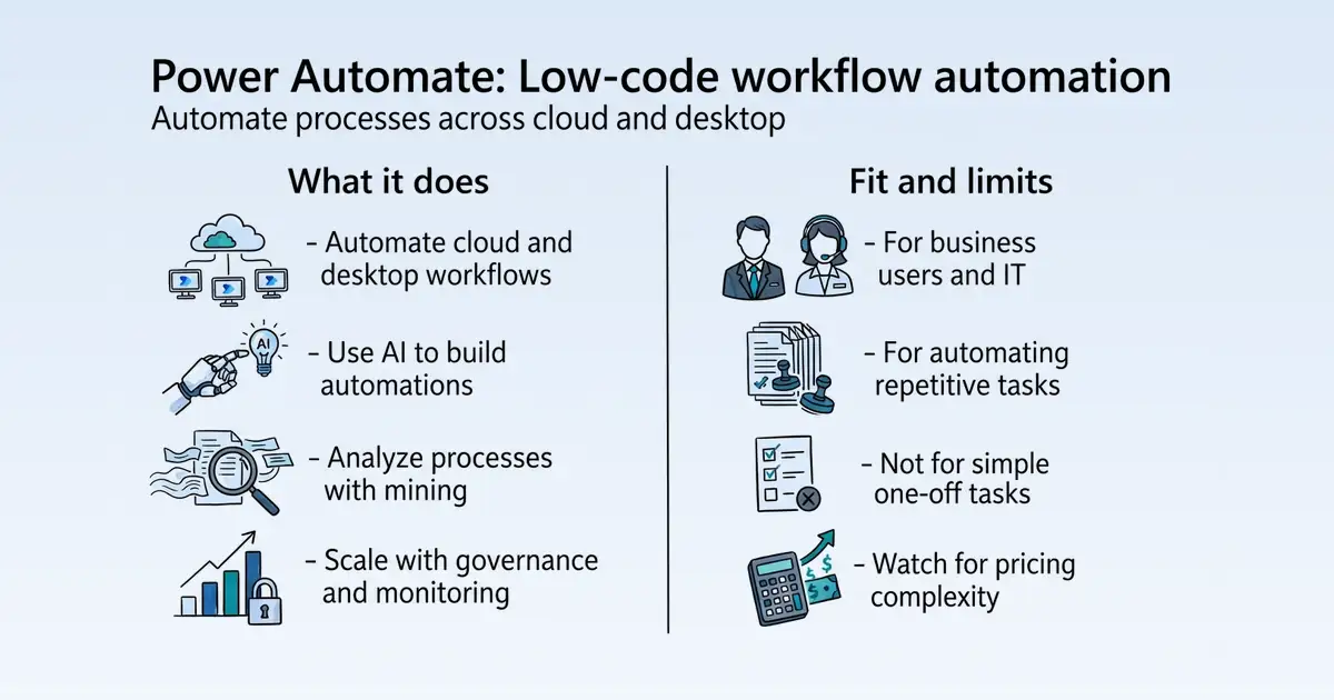Power Automate at a glance