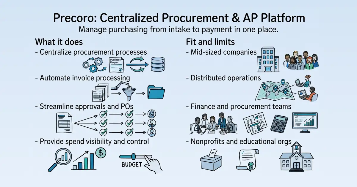 Precoro at a glance