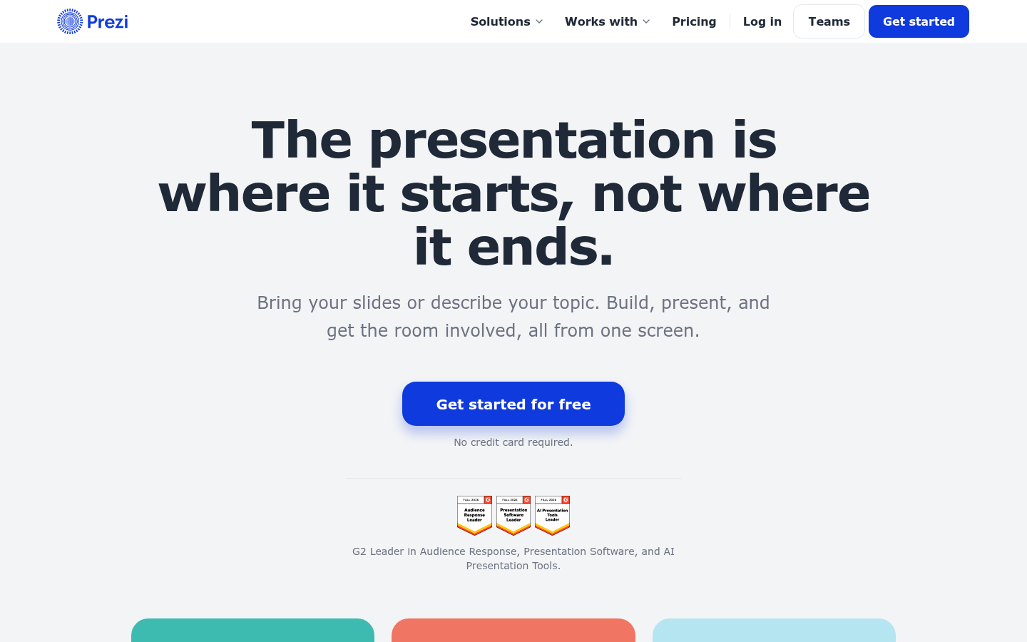 Homepage of the website, as captured