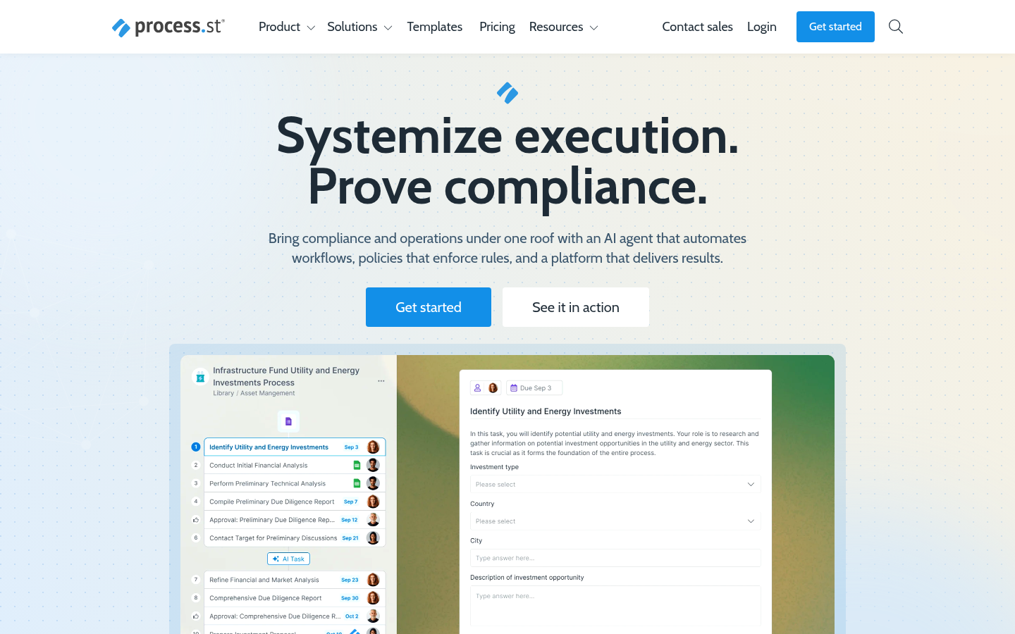 Homepage of the website, as captured