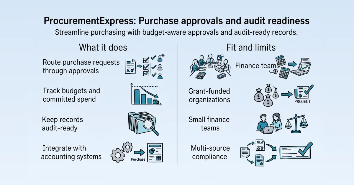 ProcurementExpress at a glance