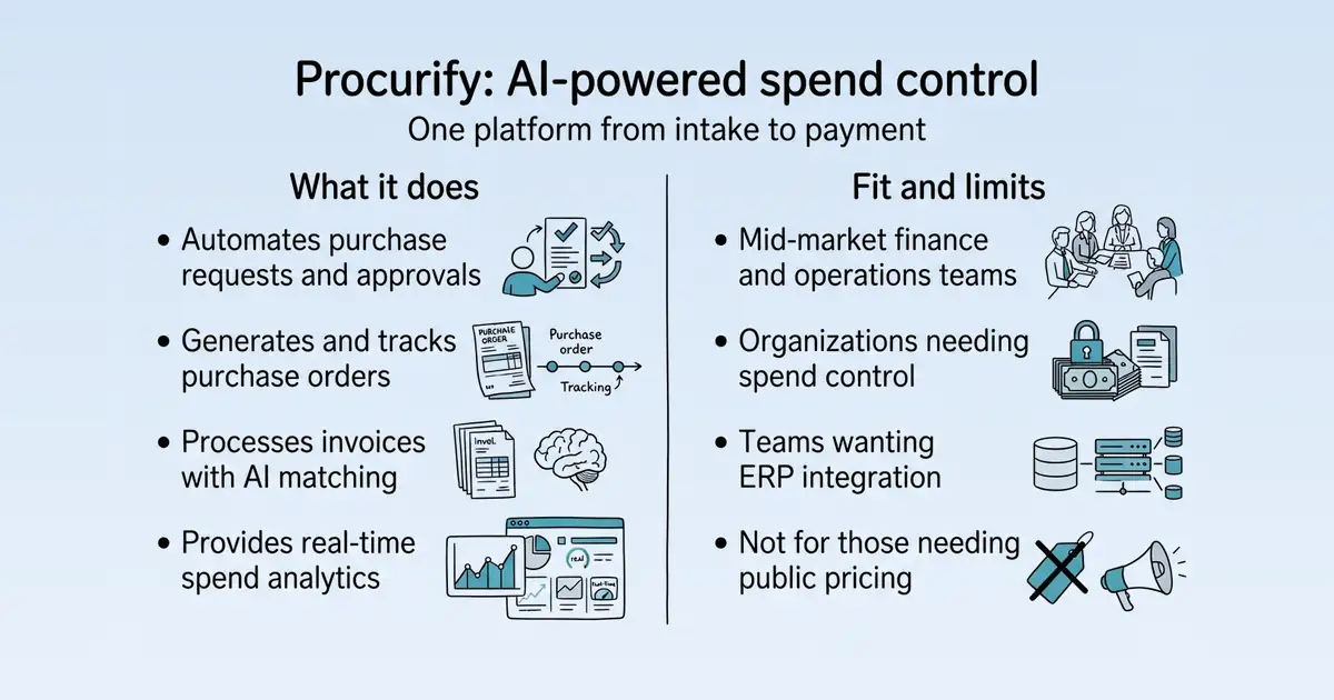 Procurify at a glance