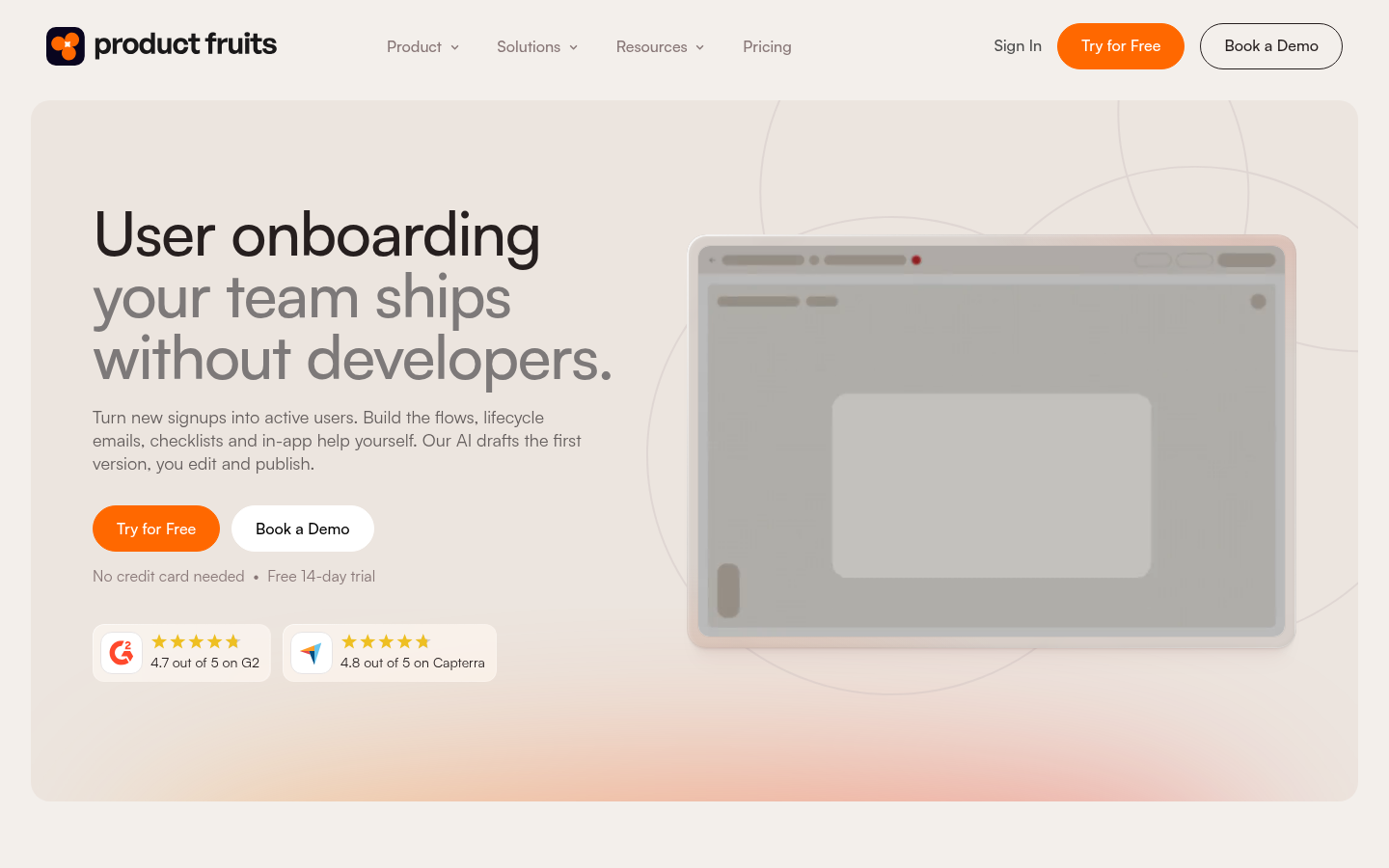 Homepage of the website, as captured
