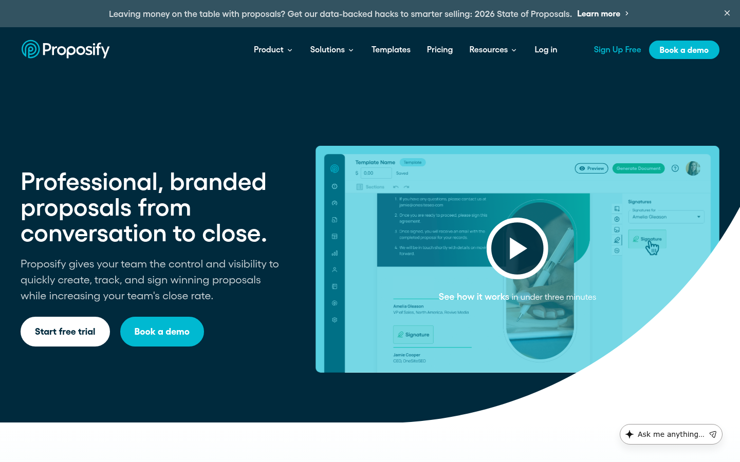Homepage of the website, as captured
