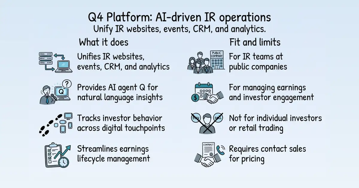 Q4 Platform at a glance