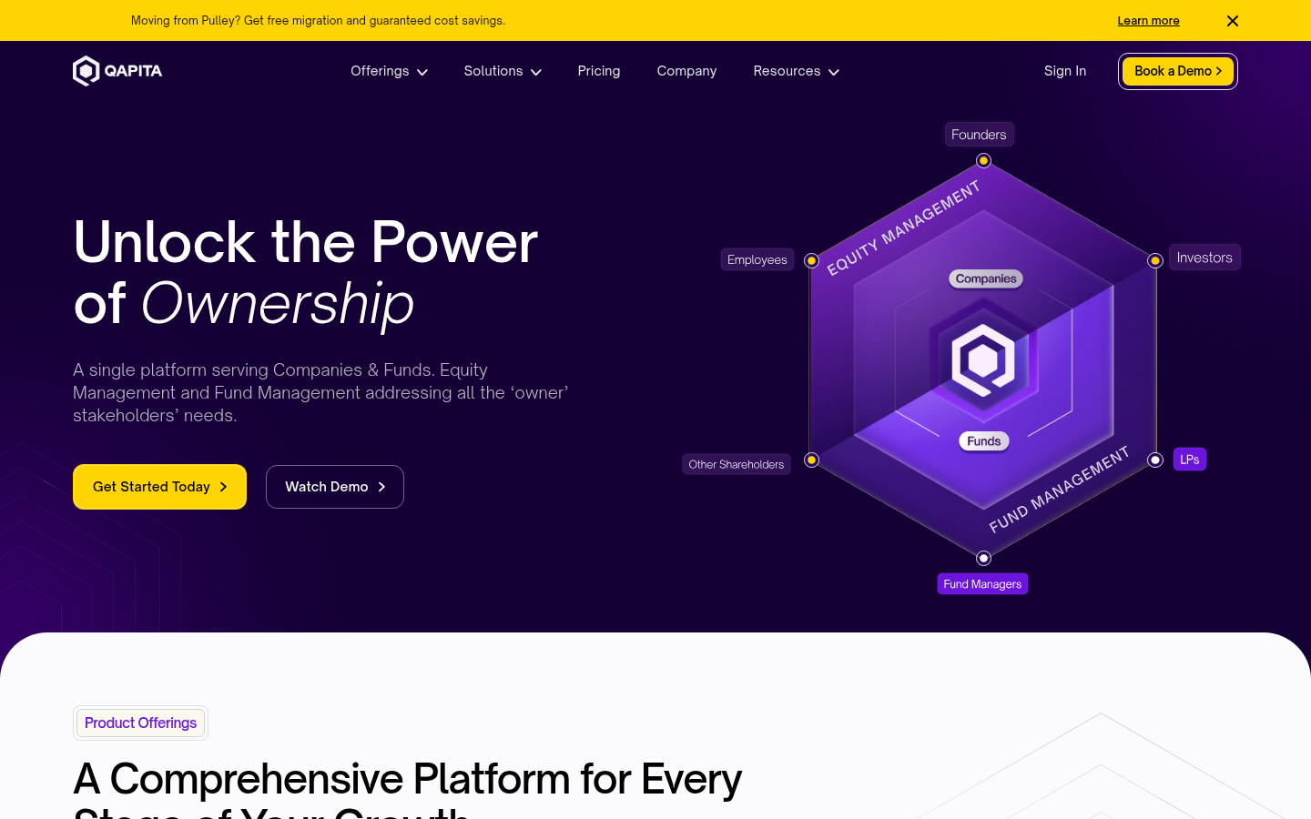 Homepage of the website, as captured