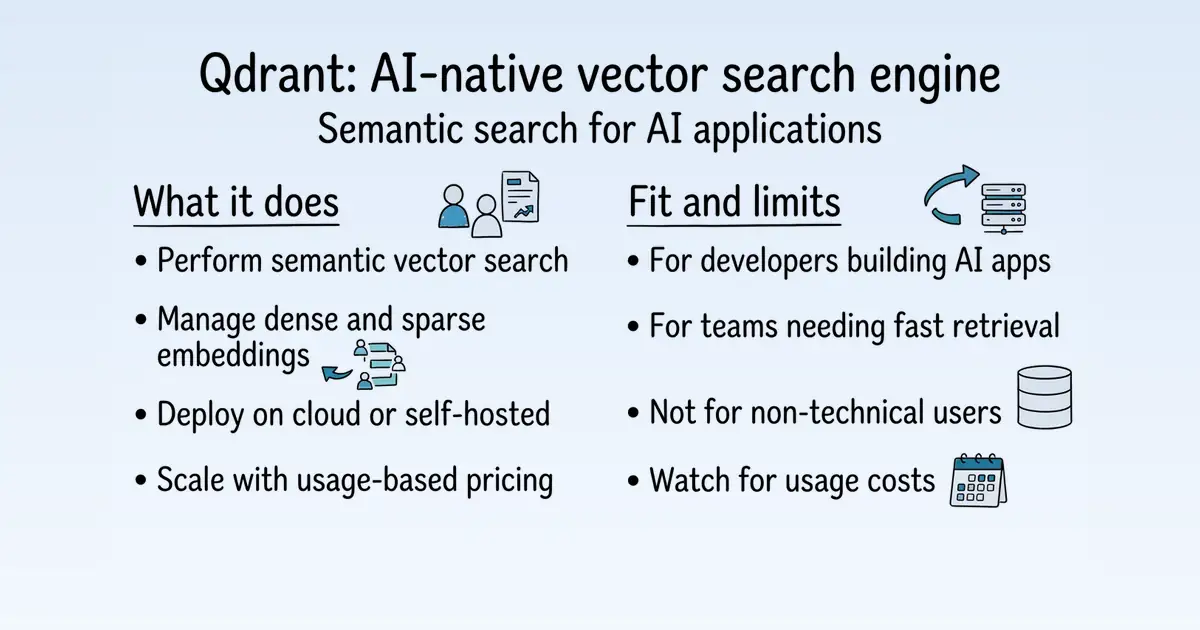Qdrant at a glance