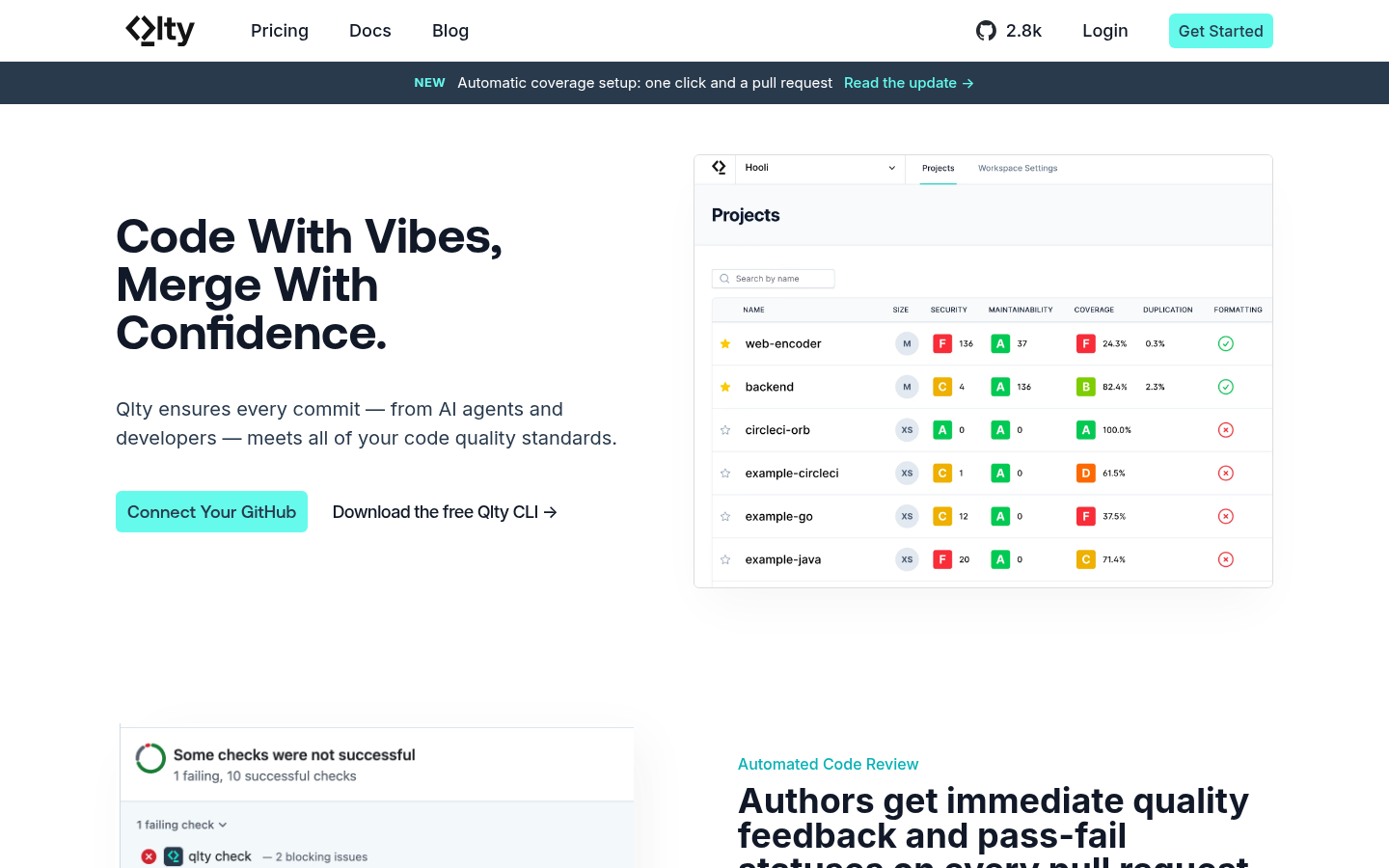 Homepage of the website, as captured
