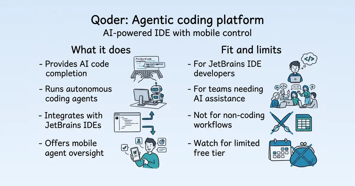 Qoder at a glance