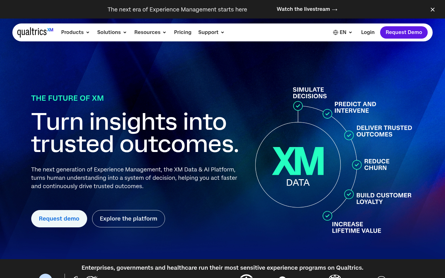 Homepage of the website, as captured
