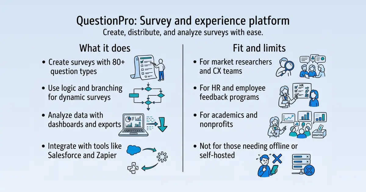QuestionPro at a glance