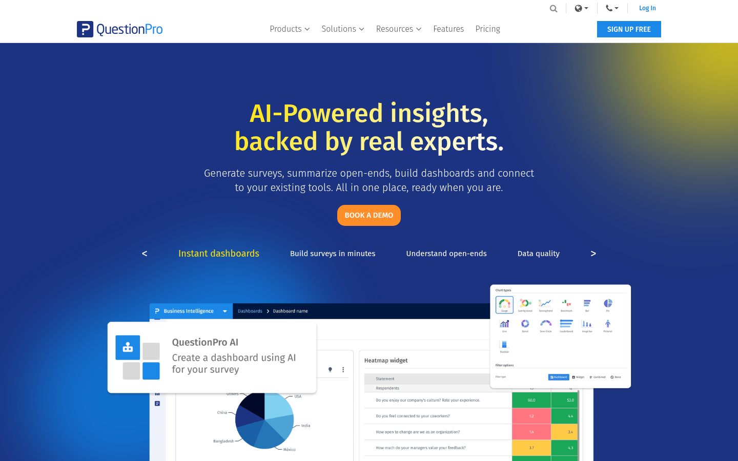 Homepage of the website, as captured