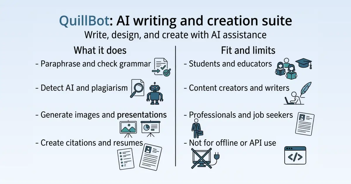 QuillBot at a glance