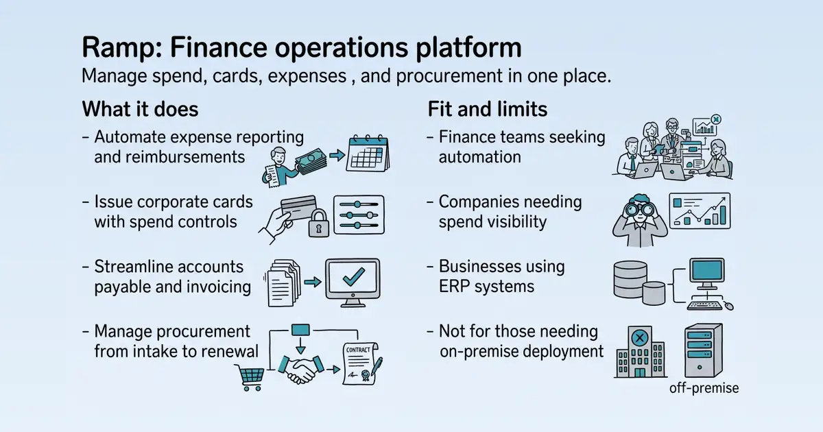 Ramp at a glance