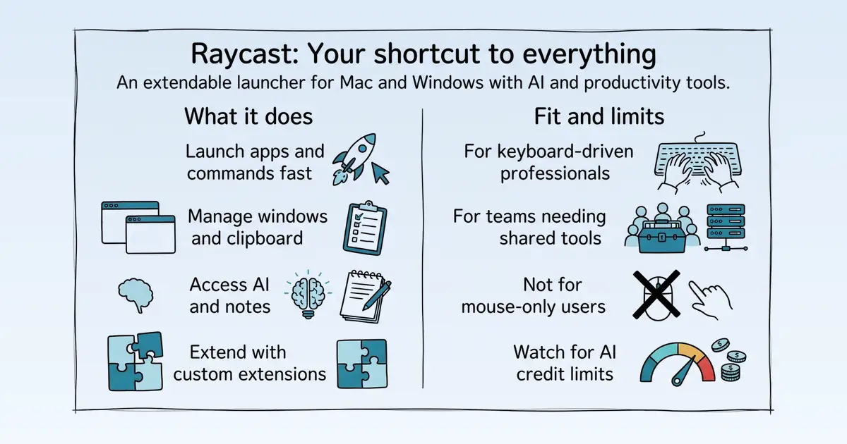 Raycast at a glance