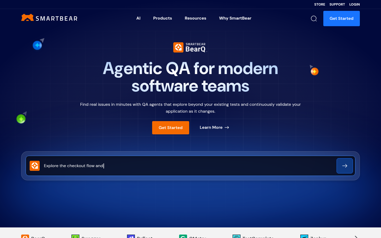 Homepage of the website, as captured