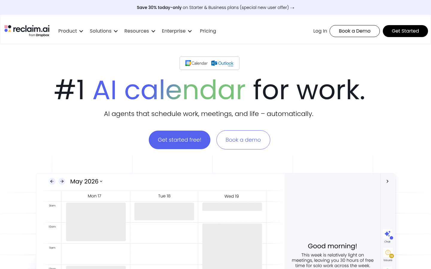 Homepage of the website, as captured