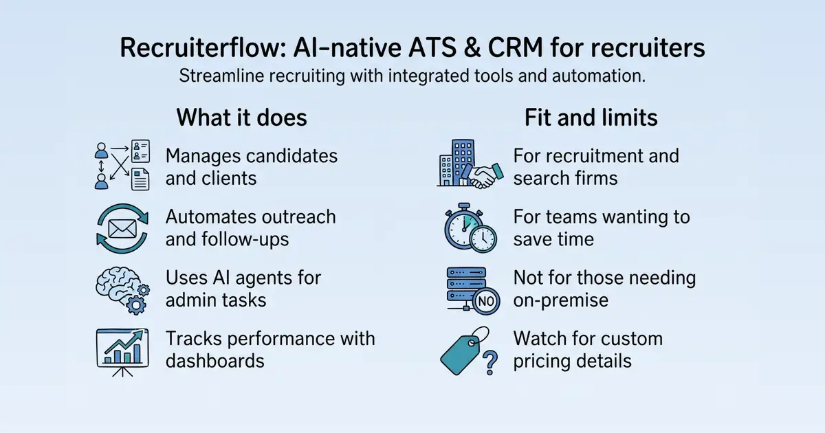 Recruiterflow at a glance