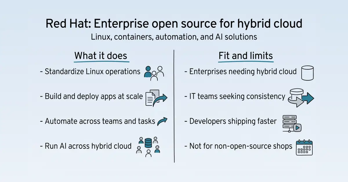 Red Hat at a glance