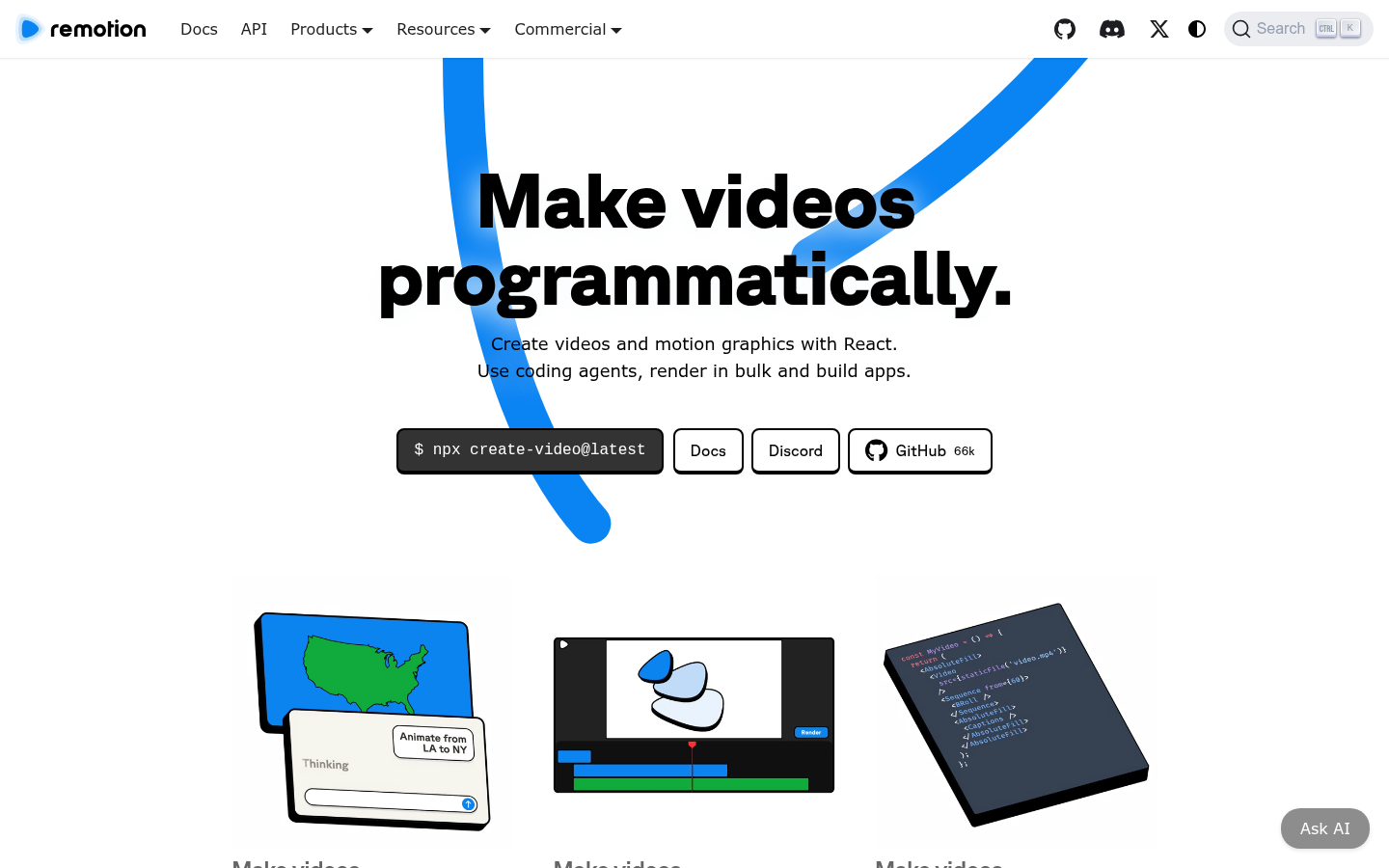 Homepage of the website, as captured