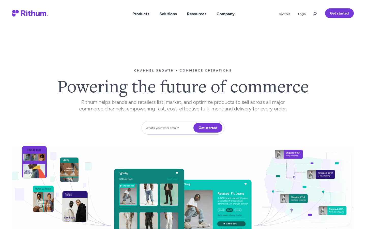 Homepage of the website, as captured
