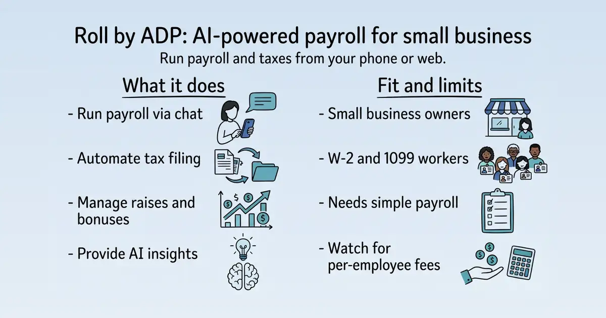 Roll by ADP at a glance