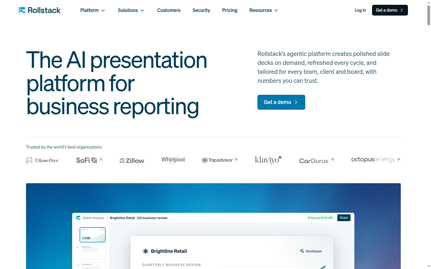 Homepage of the website, as captured